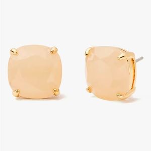 Kate Spade Small Square Studs (Pink)